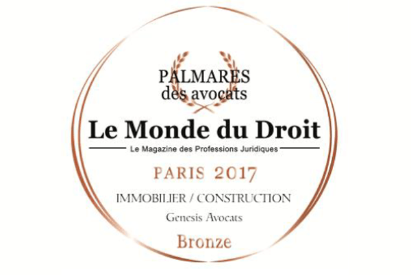 Communiqué de presse - Palmarès des Avocats 2017 du Monde du Droit